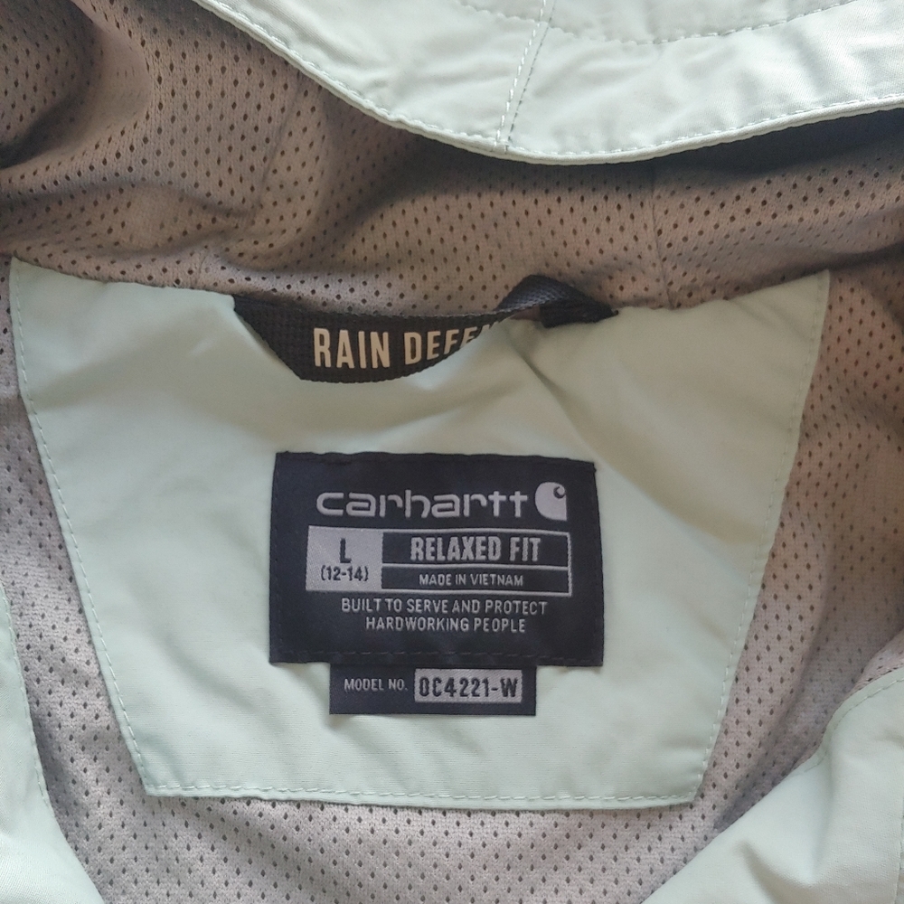 Carhartt NEW Rain Defender Lightweight Jacket Coat - Picture 10 of 11